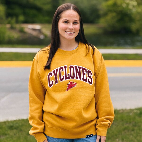 CI Sport Punching Cy Gold Crewneck Sweatshirt